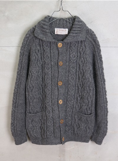 INVERALLAN wool knit jacket