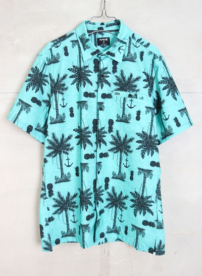 HURLEY hawaiian shirt