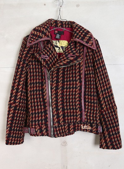 (Made in ITALY) DIESEL wool rider jacket