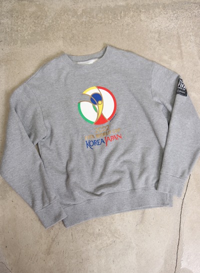 (Made in JAPAN) 2002 FIFA WORLD CUP sweat shirt