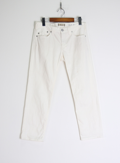 (Made in JAPAN) YANUK white denim pants