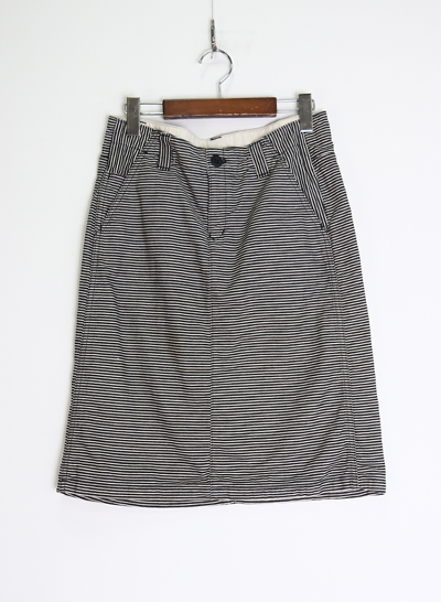 (Made in JAPAN) JOHN BULL hickory denim skirt