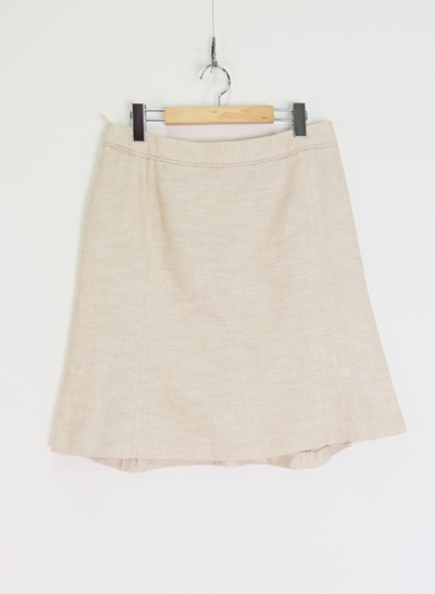 MAX MARA WEEKEND linen blend skirt