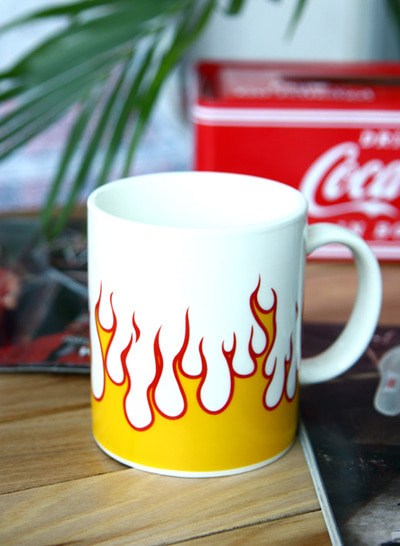 FLAME ceramics mug
