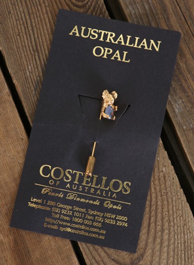 COSTELLOS OF AUSTRALIA opal brooch