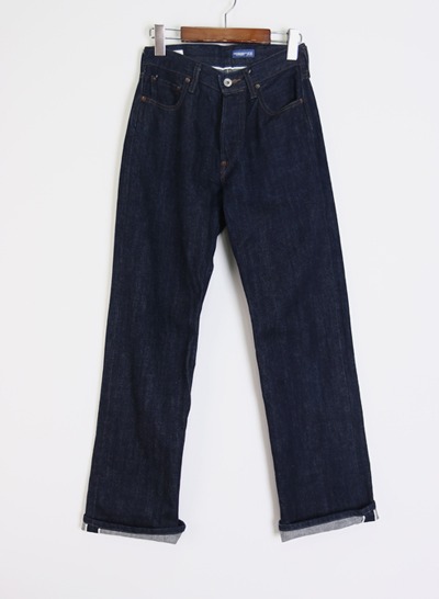 (Made in JAPAN) MHL MARGARET HOWELL x CANTON OVERALLS selvage denim pants