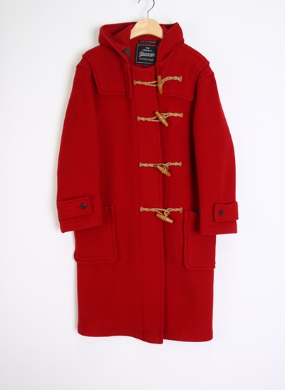 (Made in ENGLAND) GLOVERALL wool duffle coat