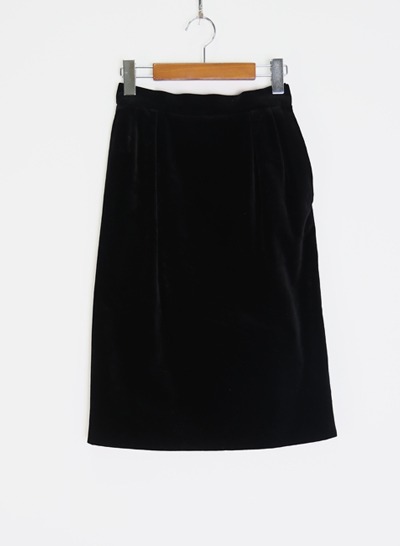 YVES SAINT LAURENT velvet skirt