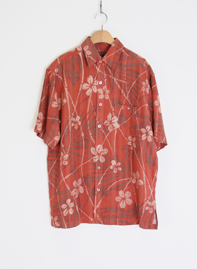 TORI RICHARD silk hawaiian shirt