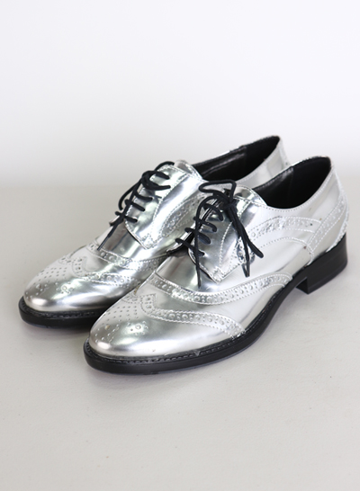 GEOX silver wing tip (245)
