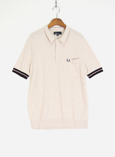 FRED PERRY knit pique shirt